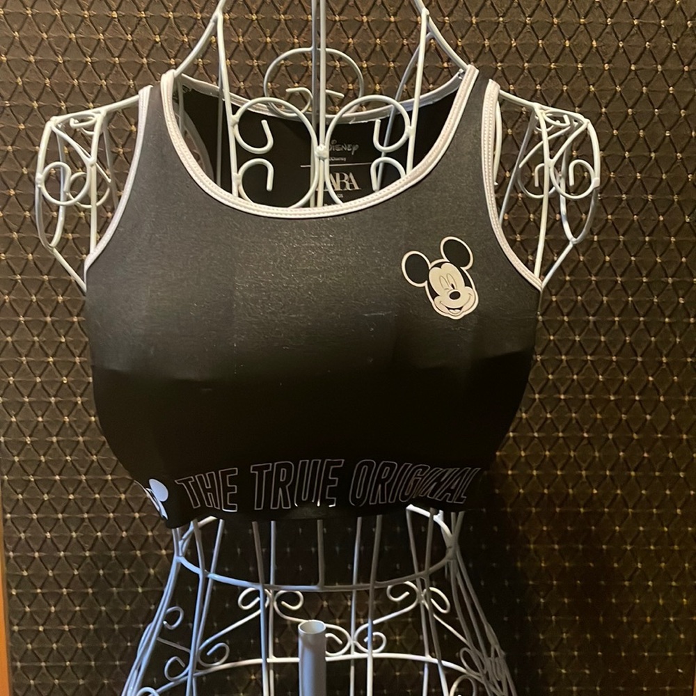 Minnie mouse sports bra